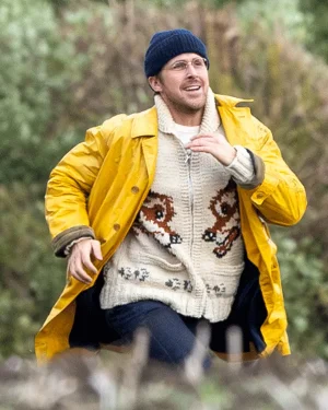 Project Hail Mary Ryan Gosling Yellow Leather Jacket