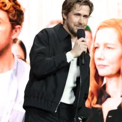 CinemaCon 2025 Ryan Gosling Black Jacket
