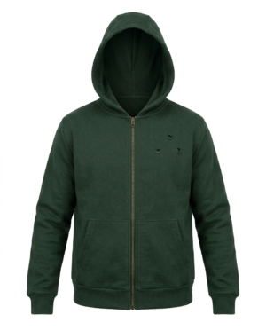 The Punisher: One Last Kill Jon Bernthal Dark Green Zip Hoodie