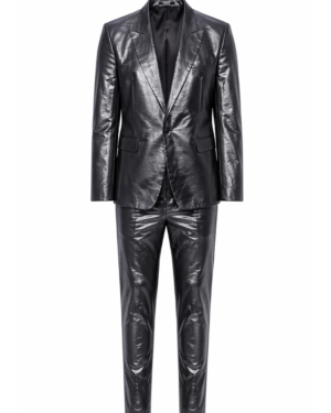 Avengers: Doomsday RDJ CinemaCon Charcoal Treated Leather Suit