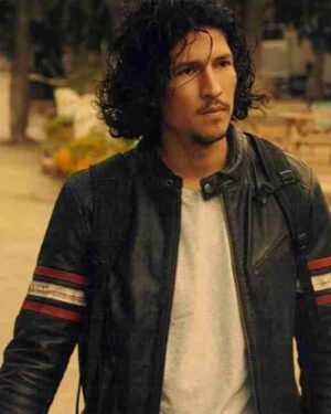 Black Mirror S06 Hector (Danny Ramirez) Black Leather Jacket