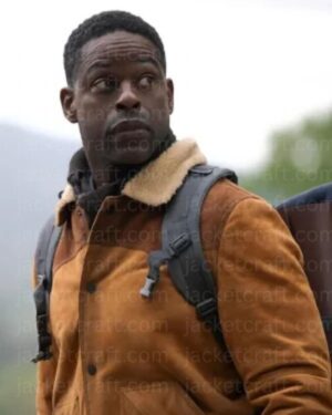 Paradise Sterling K. Brown Suede Jacket