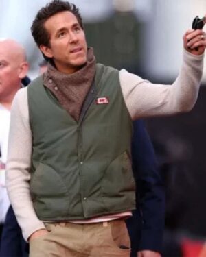 Welcome to Wrexham Series Ryan Reynolds Green Vest