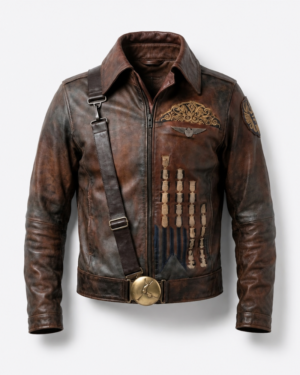 The Boys: Vought Rising Bombsight ((Mason Dye) Leather Jacket