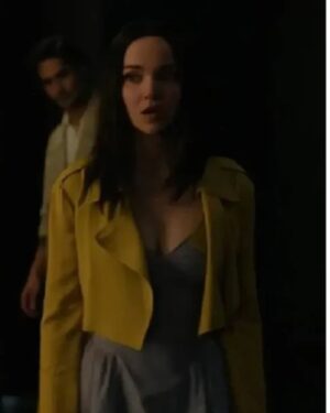 56 Days Ciara Wyse Cropped Yellow Jacket