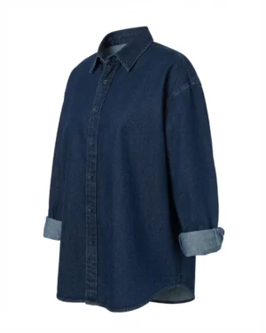 SlowHorses S06 2026: Kadiff Kirwan Blue Oversized Denim Jacket