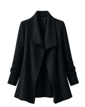 SlowHorses S06 2026: Kristian Scott Thomas Black Long Wool Coat