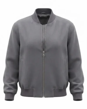 NEAGLEY S01 2026 : Maria Sten Charcoal Grey Wool Jacket