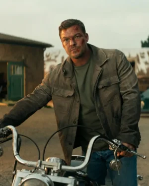 Reacher S04 2026: Alan Ritchson (Jack Reacher) Cotton Canvas Jacket