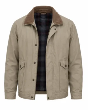 The Whisper Man 2026: Robert De Niro (Pete Willis) Cotton Jacket