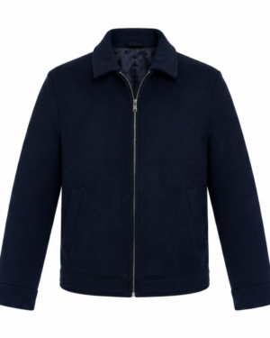 The Whisper Man 2026: Adam Scott (Tom Kennedy) Blue Cotton Jacket