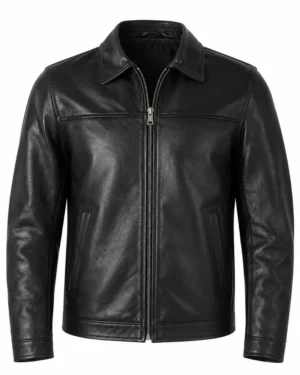 I Play Rocky 2026: Anthony Ippolito (Sylvester Stallone) Black Leather Jacket