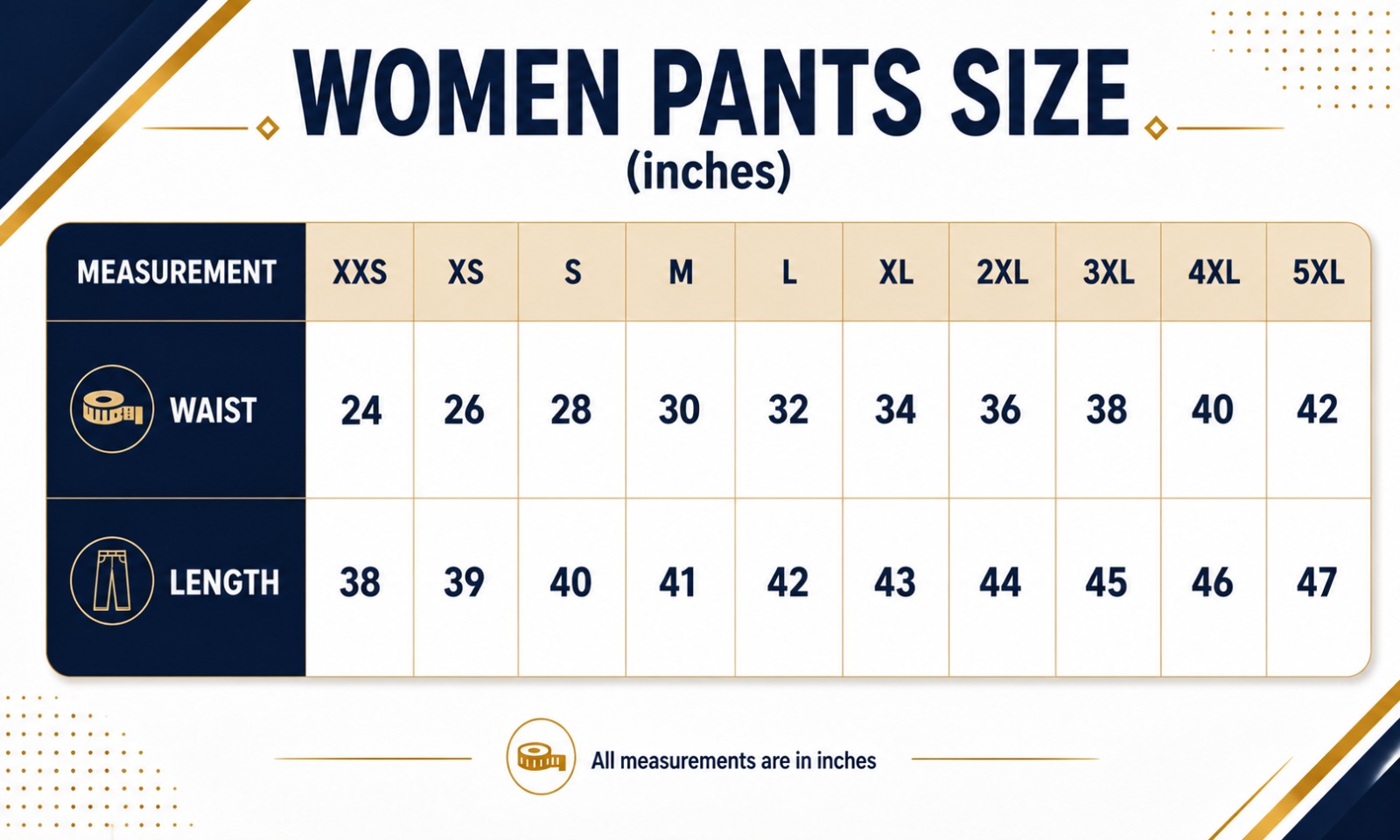 Size Chart 3