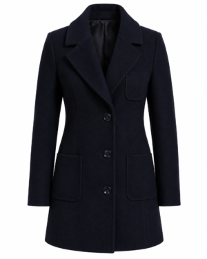I Play Rocky 2026: AnnaSophia Robb (Sasha Czack) Black Wool Coat