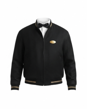 I Play Rocky 2026: Anthony Ippolito (Sylvester Stallone) Black Wool Jacket