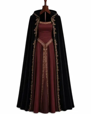 Tangled Live Action 2026: Kathryn Hahn (Mother Gothel) Cloak Dress