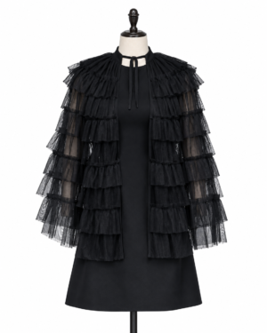 American Horror Story S13 2026 Avantika Vandanapu (Ophelia) NYC Premium Black Dress
