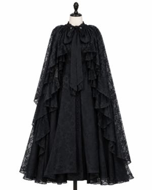 American Horror Story S13 2026: Sarah Paulson (Cordelia Goode) Black Witch Dress