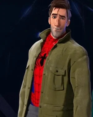 Spider Man Green Coat
