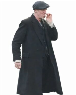 Ned Dennehy Movie Peaky Blinders: The Immortal Man 2026 Charlie Black Wool Coat