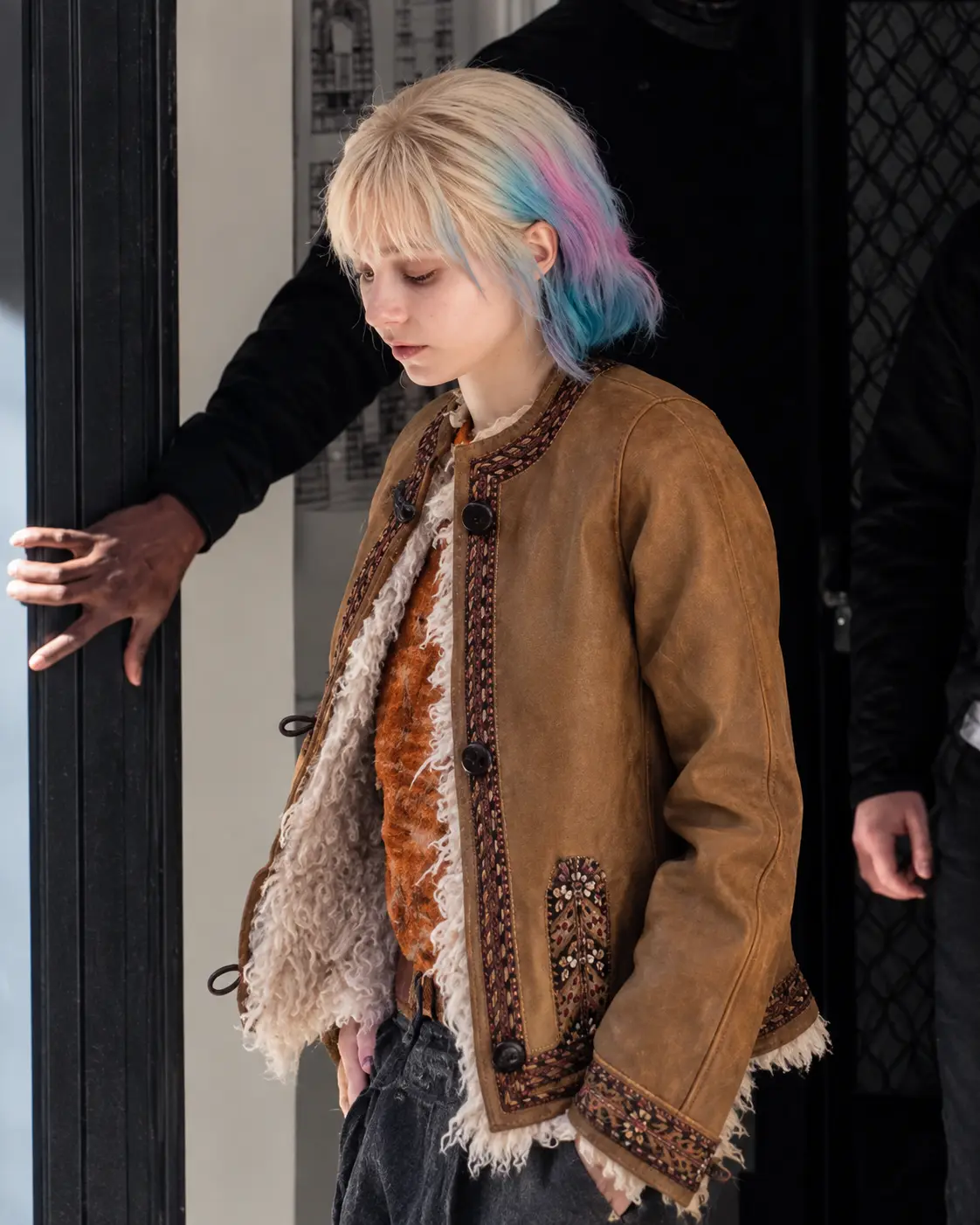 Enid Brown Shearling